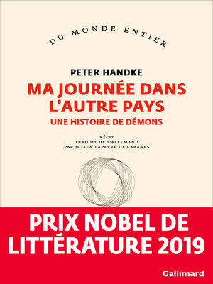 cover image of Ma journée dans l'autre pays